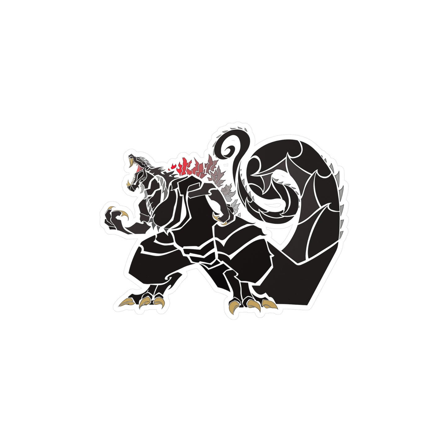 ULTIMA Godzilla Vinyl Decal