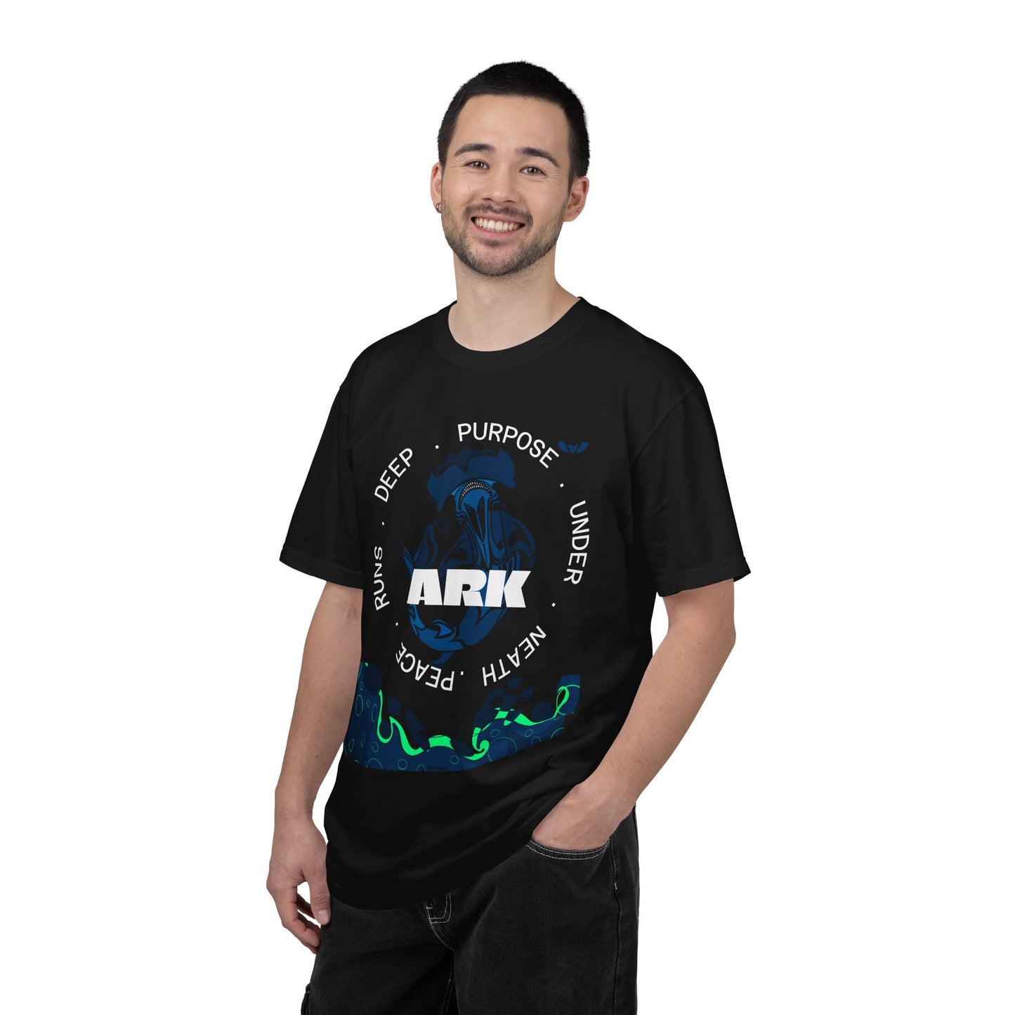 Peace and Purpose Shark Tee