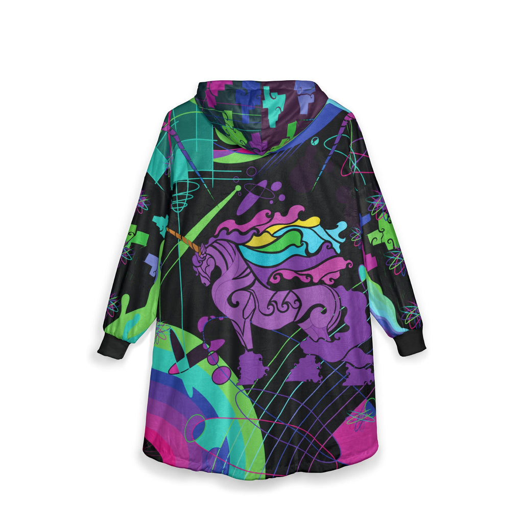 Rainbow Unicorn Hoodie Blanket