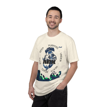 Peace and Purpose Shark Tee