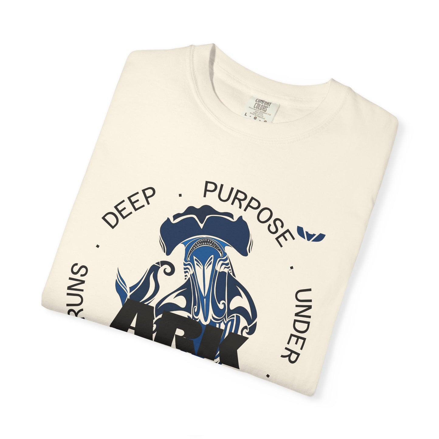 Peace and Purpose Shark Tee